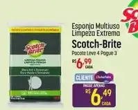 Muffato Scotch brite - esponja multiuso limpeza extrema oferta