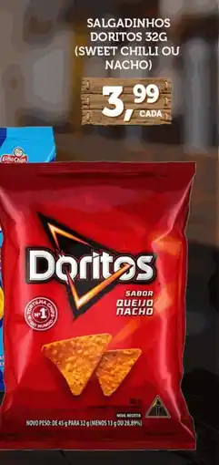 CenterBox Salgadinhos doritos oferta