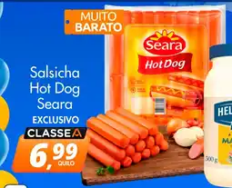 Delta Supermercados Salsicha Hot Dog Seara oferta