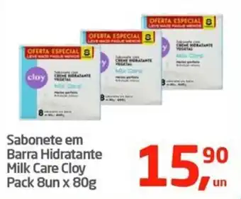 Tenda Atacado Sabonete em Barra Hidratante Milk Care Cloy oferta