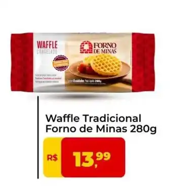 Tonin Superatacado Waffle Tradicional Forno de Minas oferta