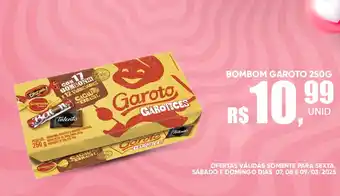 Supermercado Bernardão Bombom garoto oferta