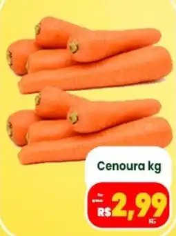 Vivendas Supermercados Cenoura oferta