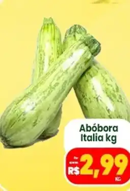 Vivendas Supermercados Abóbora Italia oferta