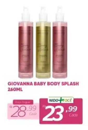 Nidobox Giovanna baby body splash oferta