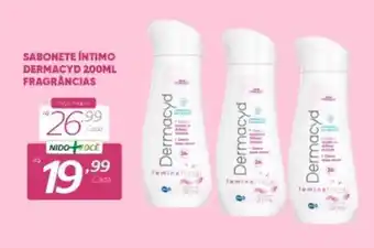 Nidobox Sabonete íntimo dermacyd fragrâncias oferta