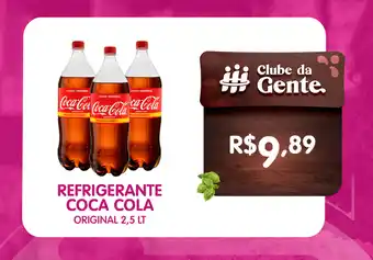 São Roque Supermercados Refrigerante coca cola original oferta