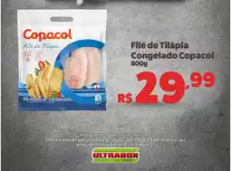 Ultrabox Filé de Tilápia Congelado Copacol oferta