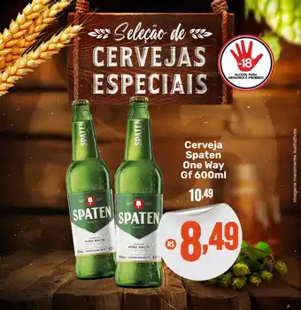 Andorinha Hipermercado Cerveja Spaten One Way Gf oferta