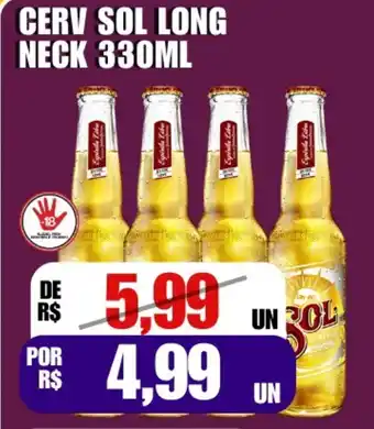 Violeta Supermercados Cerv sol long neck oferta