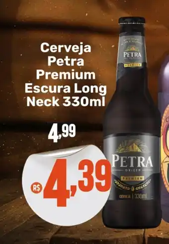 Andorinha Hipermercado Cerveja Petra Premium Escura Long Neck oferta