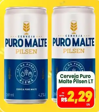 Vivendas Supermercados Cerveja Puro Malte Pilsen LT oferta