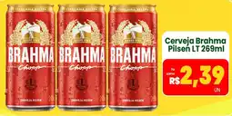 Vivendas Supermercados Cerveja Brahma Pilsen LT oferta