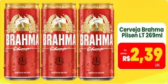 Vivendas Supermercados Cerveja Brahma Pilsen LT oferta