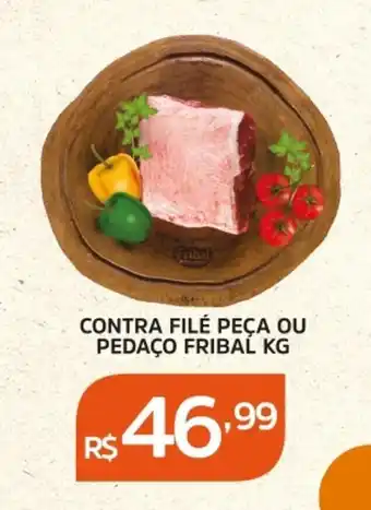 Pinheiro Supermercado Contra filé peça ou pedaço fribaĺ oferta