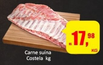 Atacado Máximo Carne Suina Costela 1kg oferta