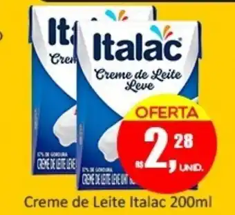 Atacado Máximo Creme de Leite Italac 200ml oferta