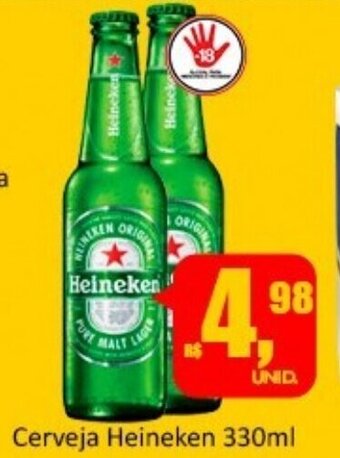 Atacado Máximo Cerveja Heineken 330ml oferta