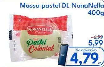 Supermercados Baklizi Massa pastel DL Nona Nella oferta