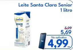 Supermercados Baklizi Leite Santa Clara Senior oferta