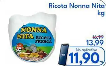 Supermercados Baklizi Ricota Nonna Nita oferta