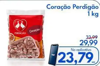 Supermercados Baklizi Coração Perdigão oferta