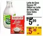 Max Atacadista Sococo - leite de coco oferta