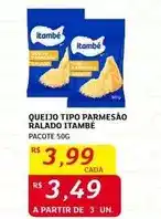 Assaí Atacadista Pacote - queijo tipo parmesão ralado oferta