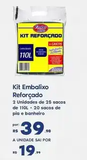 Sam's Club Embalixo - kit reforçado oferta