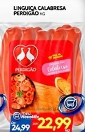 Novo Mix Linguiça calabresa perdigao oferta