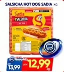 Novo Mix Salsicha hot dog sadia oferta