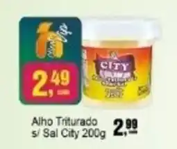 Negreiros Alho Triturado s/ Sal City oferta