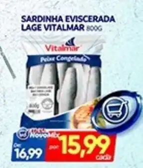 Novo Mix Sardinha eviscerada lage vitalmar oferta