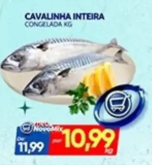 Novo Mix Cavalinha inteira congelada oferta