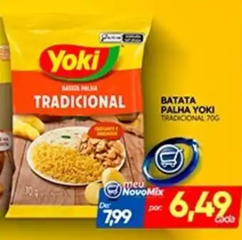 Novo Mix Batata palha yoki tradicional oferta