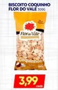 Novo Mix Biscoito coquinho flor do vale oferta