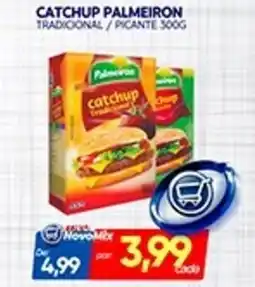 Novo Mix Catchup palmeiron tradicional/picante oferta