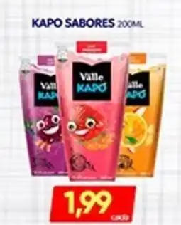 Novo Mix Kapo sabores oferta