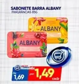 Novo Mix Sabonete barra albany fragrancias oferta