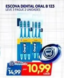 Novo Mix Escova dental oral b 123 oferta