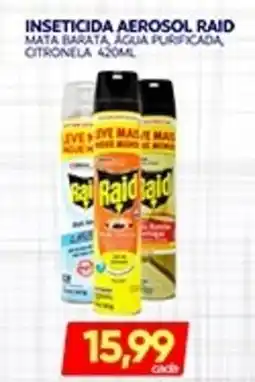 Novo Mix Inseticida aerosol raid oferta