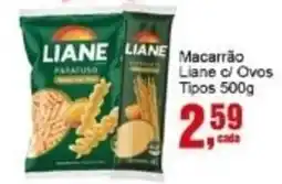 Negreiros Macarrão Liane c/ Ovos Tipos oferta