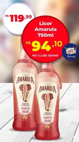 Semar Supermercado Licor Amarula oferta