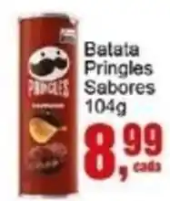 Negreiros Batata Pringles Sabores oferta