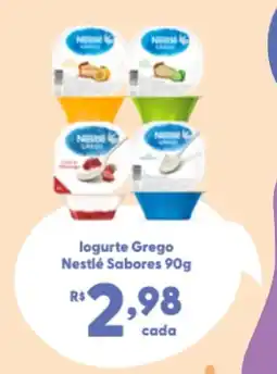 Mercadão Atacadista logurte Grego Nestlé Sabores oferta