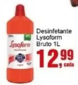 Negreiros Desinfetante Lysoform Bruto oferta