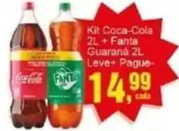 Negreiros Kit Coca-Cola  + Fanta Guaraná oferta