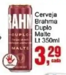 Negreiros Cerveja Brahma Duplo Maite oferta