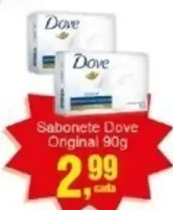 Negreiros Sabonete Dove Original oferta