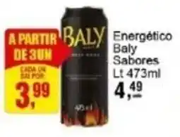 Negreiros Energético Baly Sabores Lt oferta